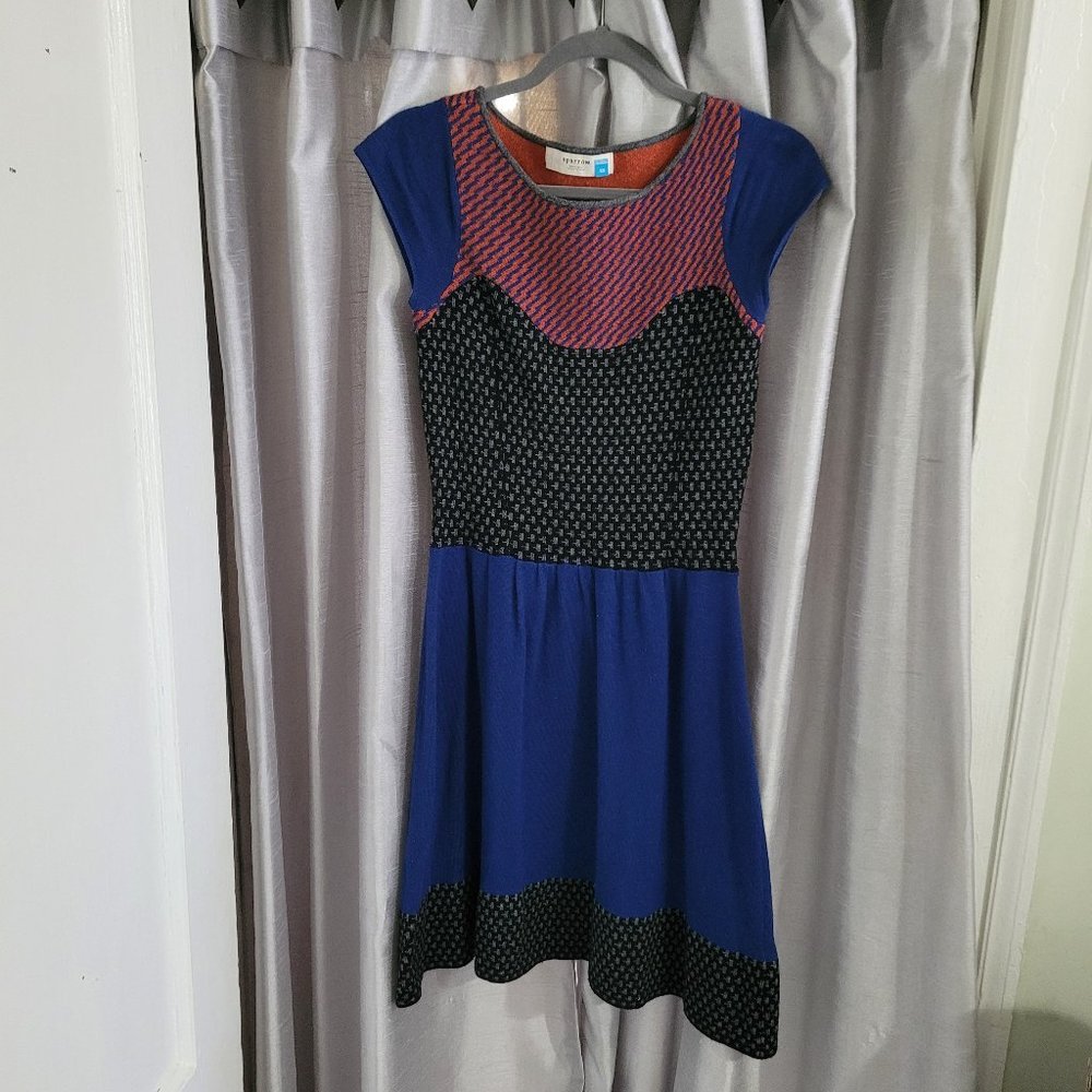 Sparrow - Anthropologie - Retro Wool Blend Sweater Dress - Size XS